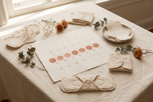 Menstrual sağlık — takvim ve organik pedler